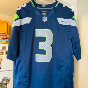 Nike Russell Wilson Seattle Seahawks jersey large